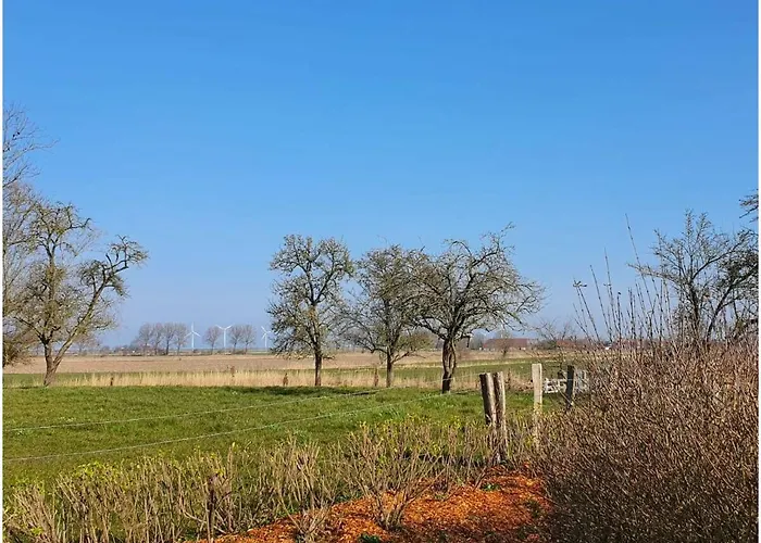 Nyaraló Haus Luettje Huus An't Diek Krummhörn